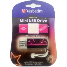 USB Flash накопитель 32Gb Verbatim Mini Neon Pink (49390)