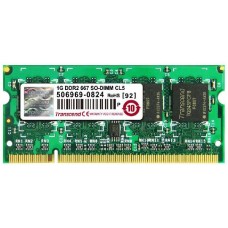 Оперативная память 1Gb DDR-II 667Mhz Transcend SO-DIMM (JM667QSU-1G)