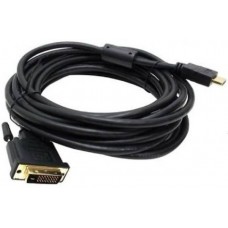 Кабель Buro HDMI - DVI, 10м (HDMI-19M-DVI-D-10M)