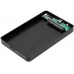 Внешний корпус для HDD Gembird EE2-U2S-40P Black