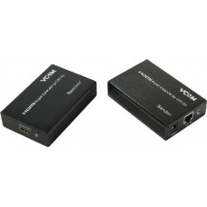 Адаптер-удлинитель VCOM HDMI - LAN - HDMI (DD471)