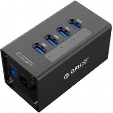 USB-концентратор Orico A3H4 Black