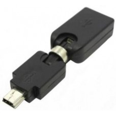 Переходник Espada USB 2.0 A (F) - Mini USB B (M) (EUSB2fmnUSBm360)