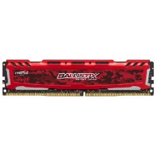 Оперативная память 4Gb DDR4 2400MHz Crucial Ballistix Sport LT Red (BLS4G4D240FSE)