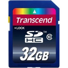 Карта памяти 32Gb Transcend SDHC Class 10 (TS32GSDHC10I)