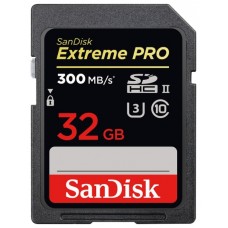 Карта памяти 32Gb SanDisk Extreme Pro SDHC Class 10 UHS-II (SDSDXPK-032G-GN4IN)