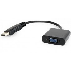 Переходник Gembird DisplayPort (M) - VGA (F), 0.15m (A-DPM-VGAF-02)