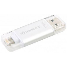 USB Flash накопитель 128Gb Transcend JetDrive Go 300 Silver (TS128GJDG300S)