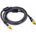 Кабель Buro HDMI - HDMI v1.4, 1.8m (HDMI 19M-19M BRAID)