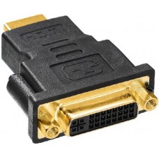 Переходник Buro HDMI (M) - DVI-D (F)  (HDMI-19M-DVI-DF-ADPT)