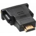 Переходник Buro HDMI (M) - DVI-D (F)  (HDMI-19M-DVI-DF-ADPT)