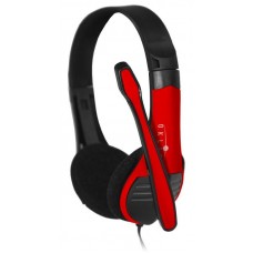 Гарнитура Oklick HS-M150 Black/Red