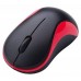 Мышь  Oklick 605SW Black/Red