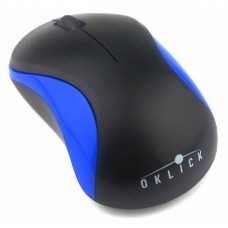 Мышь  Oklick 605SW Black/Blue