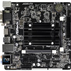 Материнская плата ASRock J4205-ITX + Pentium J4205 onboard