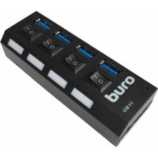 USB-концентратор Buro BU-HUB4-U3.0-L