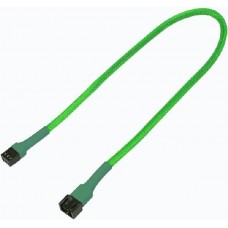 Удлинитель Nanoxia 3-pin, 0.3m Neon Green (NX3PV30NG)