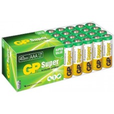 Батарейка GP 24A Super Alkaline (AAA, 40 шт)