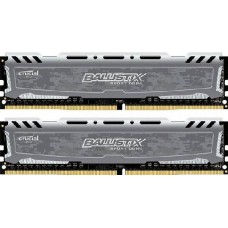 Оперативная память 16Gb DDR4 2400MHz Crucial Ballistix Sport LT Gray (BLS2C8G4D240FSBK) (2x8Gb KIT)