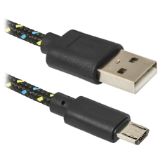 Кабель Defender USB 2.0 A (M) - Micro USB B (M), 1м (USB08-03T)