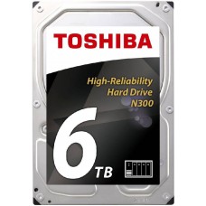 Жесткий диск 6Tb SATA-III Toshiba N300 (HDWN160UZSVA) OEM