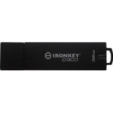 USB Flash накопитель 32Gb Kingston IronKey D300 Black (IKD300/32GB)