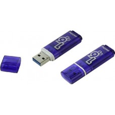 USB Flash накопитель 16Gb SmartBuy Glossy Dark Blue (SB16GBGS-DB)