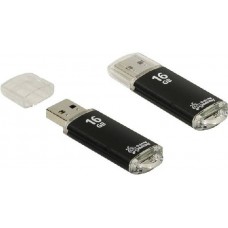 USB Flash накопитель 16Gb SmartBuy V-Cut Black (SB16GBVC-K)