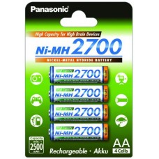 Аккумулятор Panasonic (AA, 2700mAh, 4 шт)