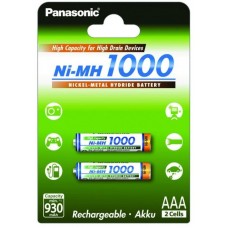 Аккумулятор Panasonic (AAA, 1000mAh, 2 шт)