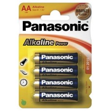 Батарейка Panasonic Alkaline Power (AA, Alkaline, 4 шт)