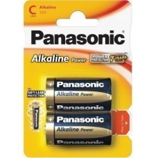 Батарейка Panasonic Alkaline Power (C, Alkaline, 2 шт)