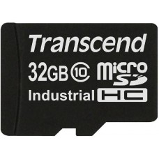 Карта памяти 32Gb MicroSD Transcend Class 10 Industrial (TS32GUSDC10I)