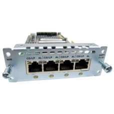 Плата расширения Cisco NIM-4MFT-T1/E1=