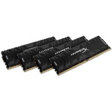 Оперативная память 32Gb DDR4 3333MHz Kingston HyperX Predator (HX433C16PB3K4/32) (4x8Gb KIT)