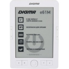 Электронная книга Digma E61M White