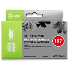 Картридж Cactus CS-PFI107MBK