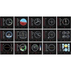 Приборная панель Logitech G Saitek Pro Flight Instrument Panel (945-000008)