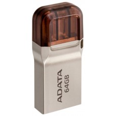 USB Flash накопитель 64Gb ADATA UC360 Gold