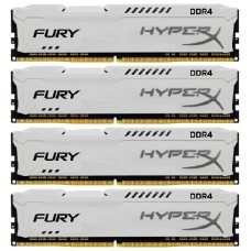 Оперативная память 64Gb DDR4 2400MHz Kingston HyperX Fury (HX424C15FWK4/64) (4x16Gb KIT)