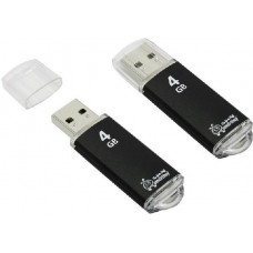 USB Flash накопитель 4Gb SmartBuy V-Cut Black (SB4GBVC-K)