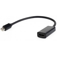 Переходник Gembird Mini DisplayPort - HDMI, 0.15m (A-mDPM-HDMIF-02)