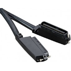 Патч-корд Hyperline PC-TELCO-M9M9-A/A-10M-LSZH-BK