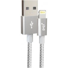 Кабель PQI i-Cable Mesh Silver USB - Lightning