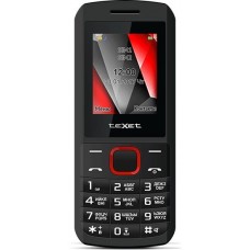 Телефон Texet TM-127 Black/Red