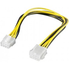 Кабель удлинительный Telecom 8-pin EPS - 8-pin EPS (EXT-8M-8F-20SM)