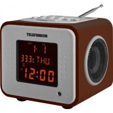 Радиобудильник Telefunken TF-1575U Dark Wood