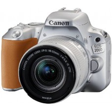 Фотоаппарат Canon EOS 200D KIT Silver