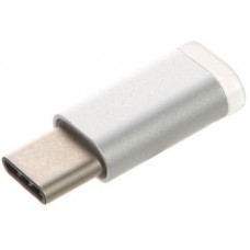 Переходник Red Line microUSB - USB Type-C Silver