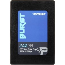 Твердотельный накопитель 240Gb SSD Patriot Burst (PBU240GS25SSDR)